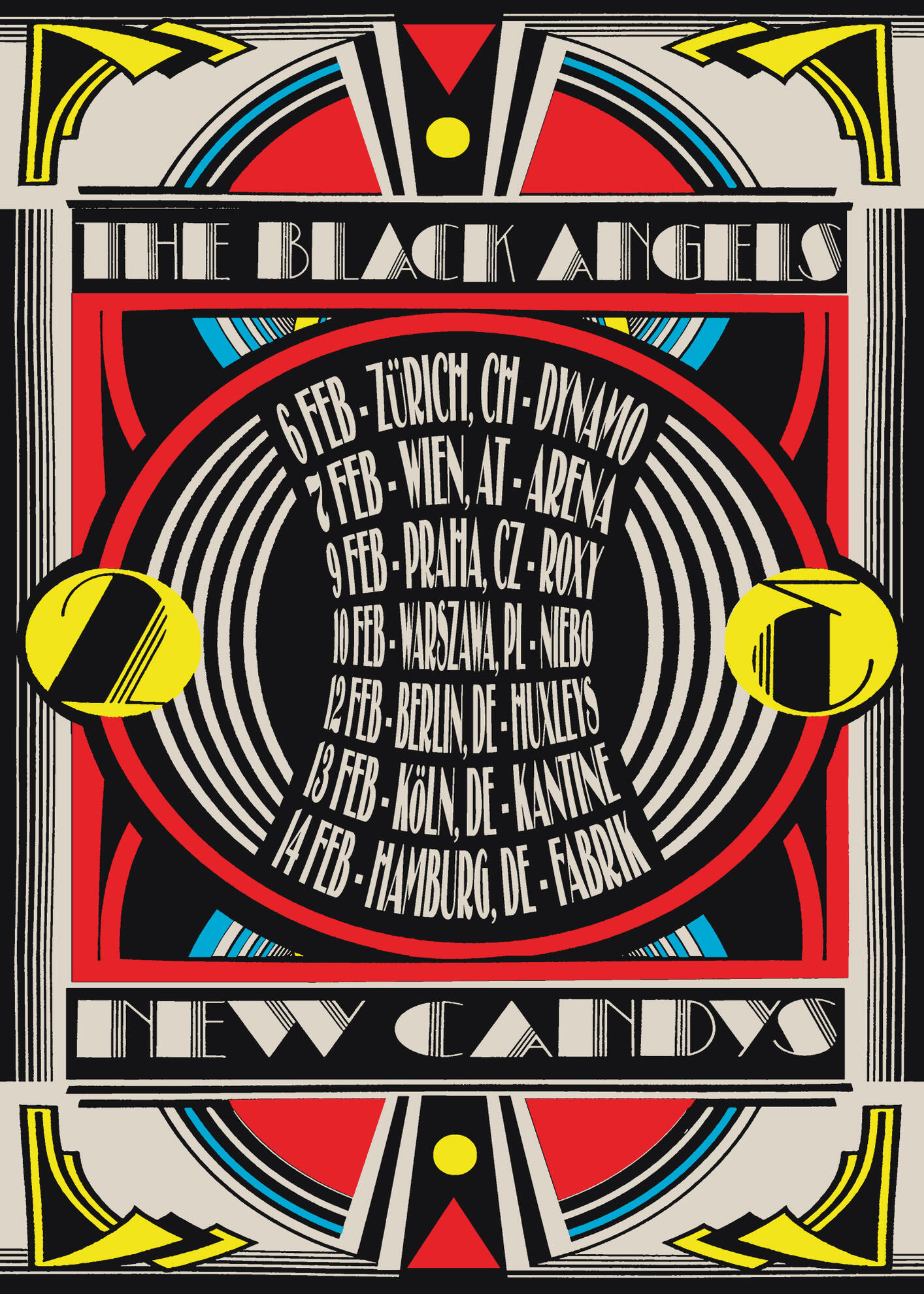 The Black Angels + New Candys The Black Angels + New Candys